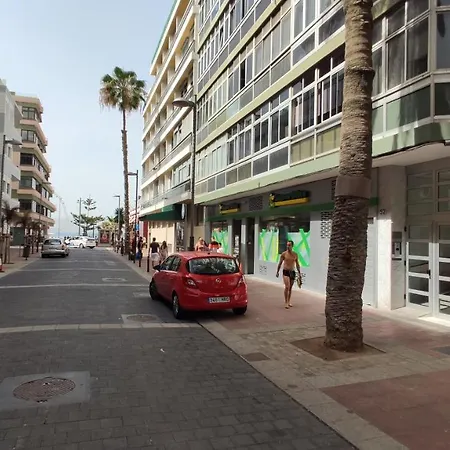 Estudio Interior En Playa De Las Canteras 公寓