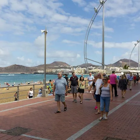 公寓 Estudio Interior En Playa De Las Canteras