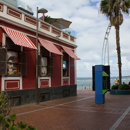 公寓 Estudio Interior En Playa De Las Canteras